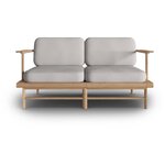 Garden sofa belize (besolux) with a beauty flaw