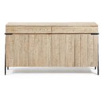 Design solid wood cabinet with enso (la forma) beauty flaw