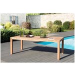 Solid wood garden table Vieste (actona) intact