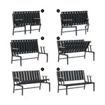 Sodo sofa lotus (asir) nepažeista
