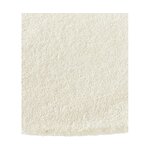 Vaalean beige villainen pyöreä matto (jadie)d=250 kokonaisena
