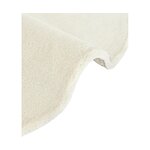 Vaalean beige villainen pyöreä matto (jadie)d=250 kokonaisena