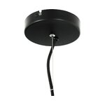 Black pendant light (silvan) intact