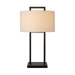 Black and beige table lamp belford (charrell) intact