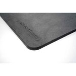 Black bathroom carpet luna (moonstone) 40x60 intact