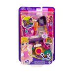 Pelisetti polly pocket glitter stage (matta) ehjä