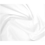 Valge Sinise Äärega Puuvillane Voodipesukomplekt 2-Osaline (Joanna) 135x200 + 80x80