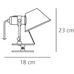 Clip light tolomeo pinza (artemide)