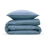 Gray satin bedding set 2-piece satinado (hnl living) intact