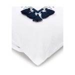 White embroidered cotton bedding set 2-piece (inda) intact