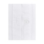 White embroidered cotton bedding set 2-piece (inda) intact
