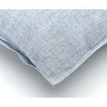 Blue gray cotton bedding set 2-piece lino (hnl group) complete