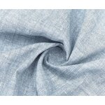 Blue gray cotton bedding set 2-piece lino (hnl group) complete