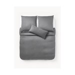 Dark gray cotton blanket bag (comfort) 155x220 intact