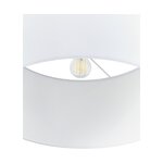 White floor lamp (niels) with a beauty flaw
