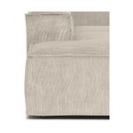 Beige sametti moduulisohva (Lennon) kauneusvirheellä