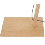 Design floor lamp (woody) with beauty flaws