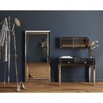 Design-seinäpeili kynttiläpidikkeellä iso kaunotar (kare design) ehjä