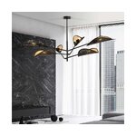 Design large led ceiling light Russian (emibig) intact