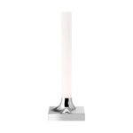 Silver-white design led table lamp goodnight (cartel) intact