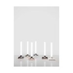 Silver-white design led table lamp goodnight (cartel) intact