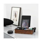 Коричневая зарядная станция на 6 разъемов classic (alldock) неповрежденная