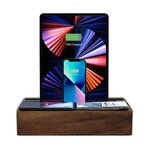 Коричневая зарядная станция на 6 разъемов classic (alldock) неповрежденная