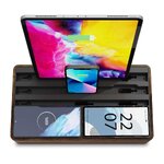 Коричневая зарядная станция на 6 разъемов classic (alldock) неповрежденная