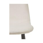 Light beige-black chair (karla) intact