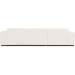 Šviesiai pilka kampinė sofa (melva) su grožio trūkumais