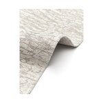 Gaiši pelēka raksta dizaina kokvilnas paklājs (imani) 80x150 vesels