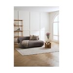 Vaaleanharmaa kuviointi puuvillamatto (imani) 80x150 kokonaisena