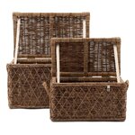Braided storage box set 2 pcs nusa dua (riviera maison) small beauty flaws
