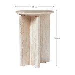 Design coffee table (marisa) with a beauty flaw