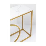 Kuldne Marmorist Disain Konsoollaud Miami (Kare Design)