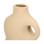 Beige design flower vase people (kersten) intact