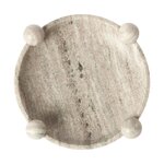 Dekoratīvā marmora bļoda (bonnie) neskarta