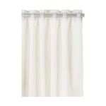 Balts samta aizkars 2gab nora (ellos) 140x250 vesels