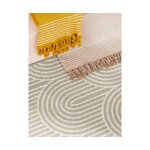 Gray-white patterned carpet (arches) 160x230 intact
