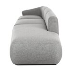 Harmaa design modulaarinen sohva (sofia) ehjä