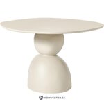 Round design dining table (saffron) d=116