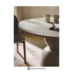 Round design dining table (saffron) d=116