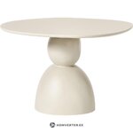 Round design dining table (saffron) d=116