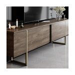 Tumepruun TV-Alus Luxe (Asir)
