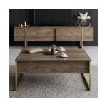 Tumepruun TV-Alus Luxe (Asir)