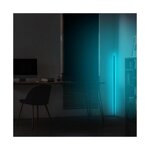 Black led floor lamp lumos (asir) with beauty defect