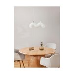 White ceiling lamp (Memphis)