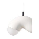 White ceiling lamp (Memphis)