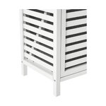 Bathroom shelf set with laundry basket (kit) intact