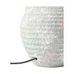 Дизайнерская настольная лампа белого цвета (тива) в целости и сохранности.